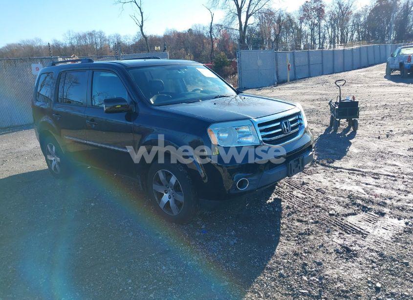 2013 Honda Pilot TOURING (VIN 5FNYF4H9XDB019139) main photo