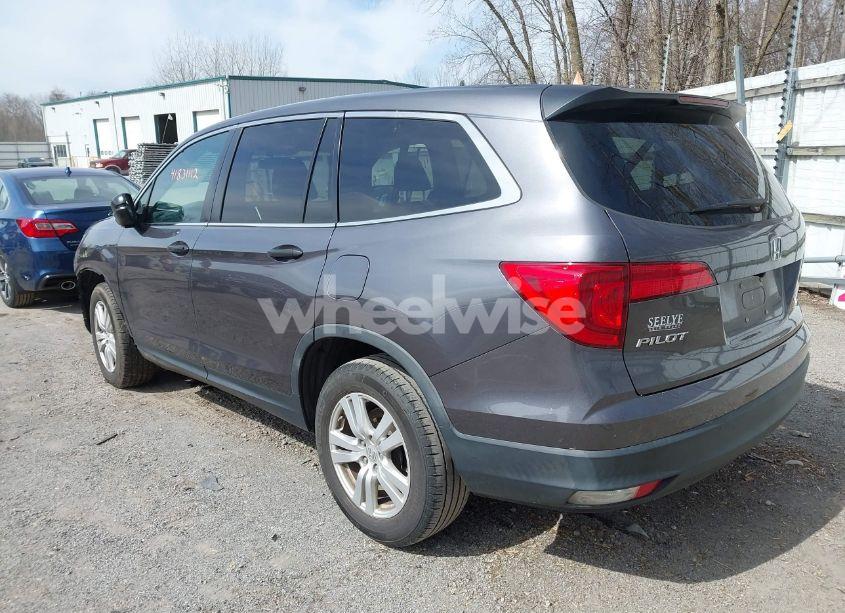 Photo 3 of 2017 Honda Pilot LX (VIN 5FNYF5H10HB034397)