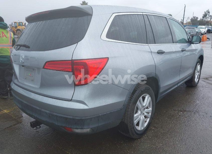 Photo 4 of 2017 Honda Pilot LX (VIN 5FNYF5H13HB011812)