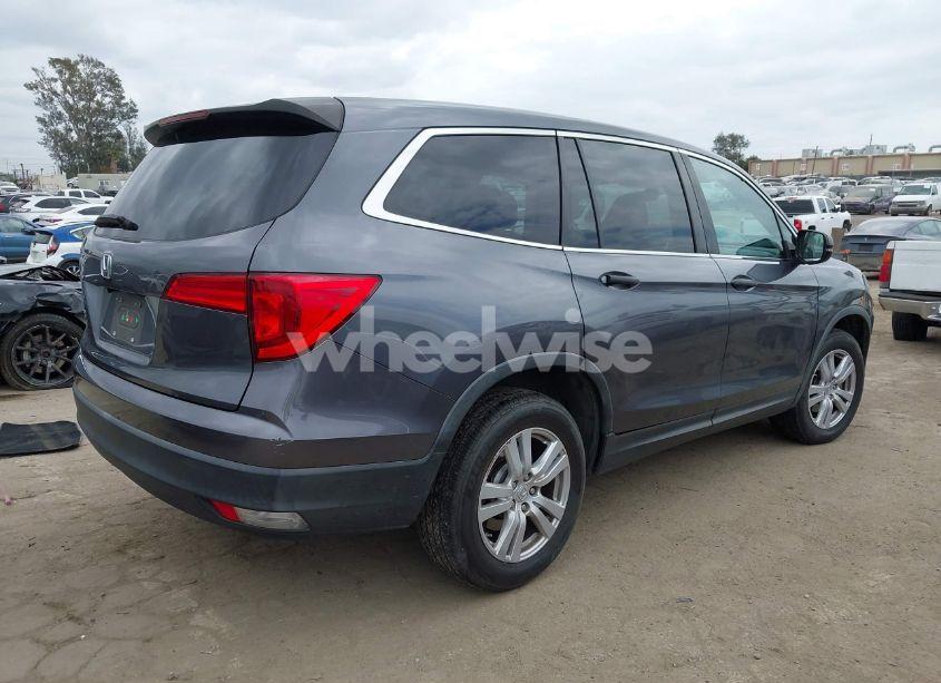 Photo 4 of 2016 Honda Pilot LX (VIN 5FNYF5H14GB037205)