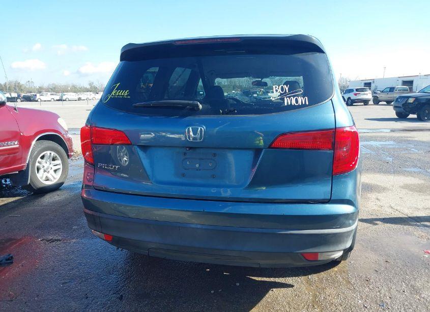 Photo 16 of 2016 Honda Pilot LX (VIN 5FNYF5H1XGB028654)