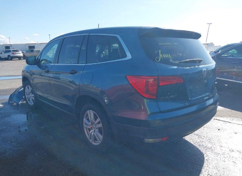 Photo 3 of 2016 Honda Pilot LX (VIN 5FNYF5H1XGB028654)