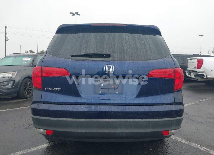 Photo 16 of 2017 Honda Pilot EX (VIN 5FNYF5H33HB030443)