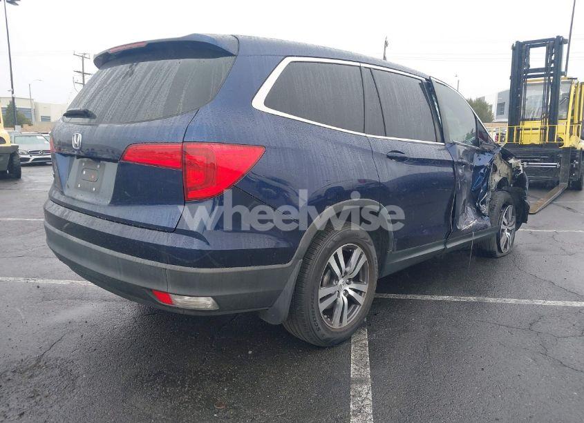 Photo 4 of 2017 Honda Pilot EX (VIN 5FNYF5H33HB030443)