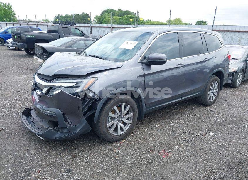 Photo 2 of 2019 Honda Pilot EX (VIN 5FNYF5H37KB034499)