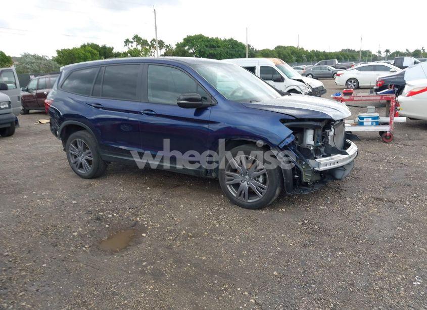 2022 Honda Pilot 2WD SPORT (VIN 5FNYF5H38NB029025) main photo
