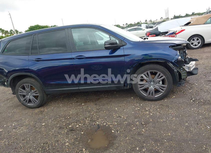 Photo 14 of 2022 Honda Pilot 2WD SPORT (VIN 5FNYF5H38NB029025)