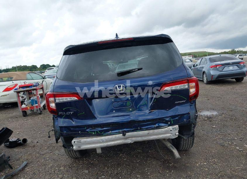 Photo 17 of 2022 Honda Pilot 2WD SPORT (VIN 5FNYF5H38NB029025)