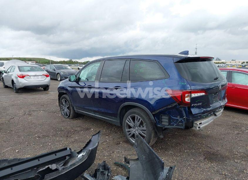 Photo 3 of 2022 Honda Pilot 2WD SPORT (VIN 5FNYF5H38NB029025)