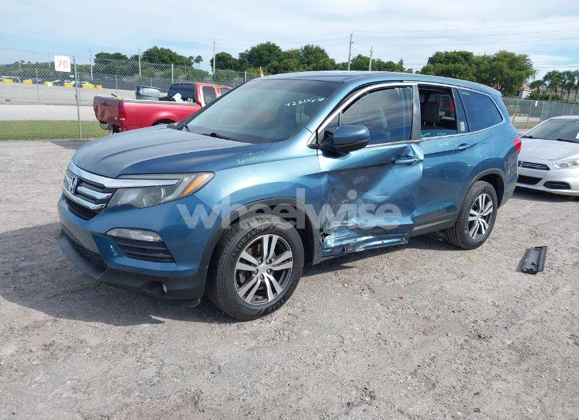 Photo 2 of 2016 Honda Pilot EX-L (VIN 5FNYF5H50GB004883)