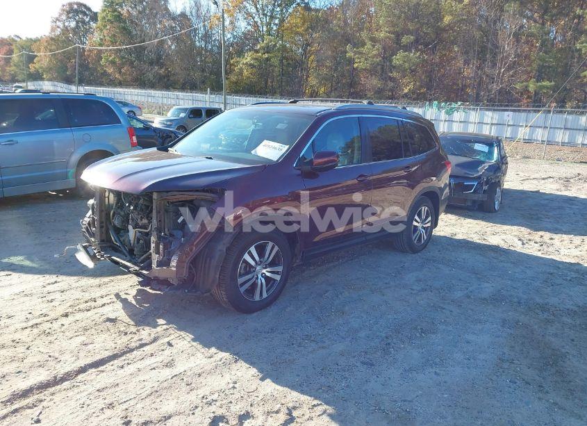 Photo 2 of 2016 Honda Pilot EX-L (VIN 5FNYF5H50GB028293)