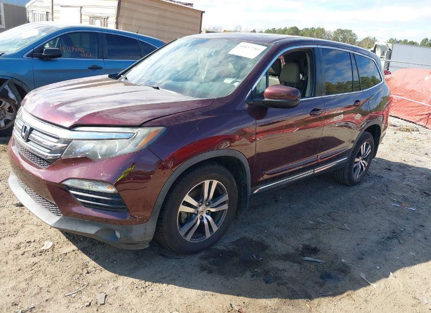 Photo 2 of 2016 Honda Pilot EX-L (VIN 5FNYF5H50GB033848)