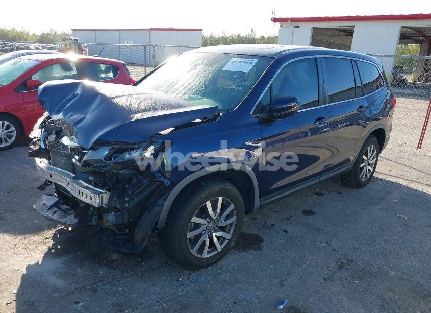 Photo 2 of 2019 Honda Pilot EX-L (VIN 5FNYF5H50KB027296)