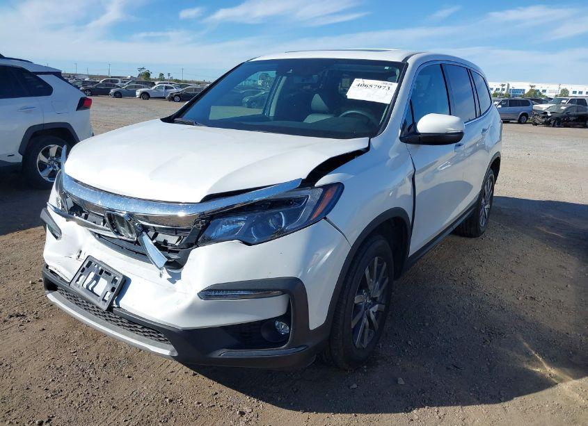 Photo 2 of 2022 Honda Pilot 2WD EX-L (VIN 5FNYF5H50NB016173)