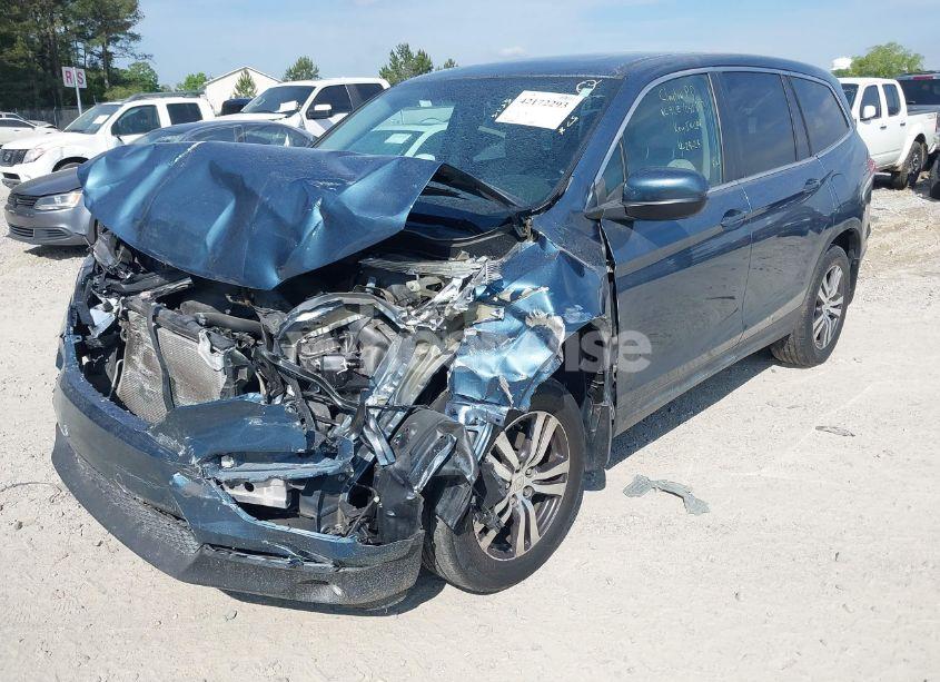 Photo 2 of 2016 Honda Pilot EX-L (VIN 5FNYF5H51GB050853)