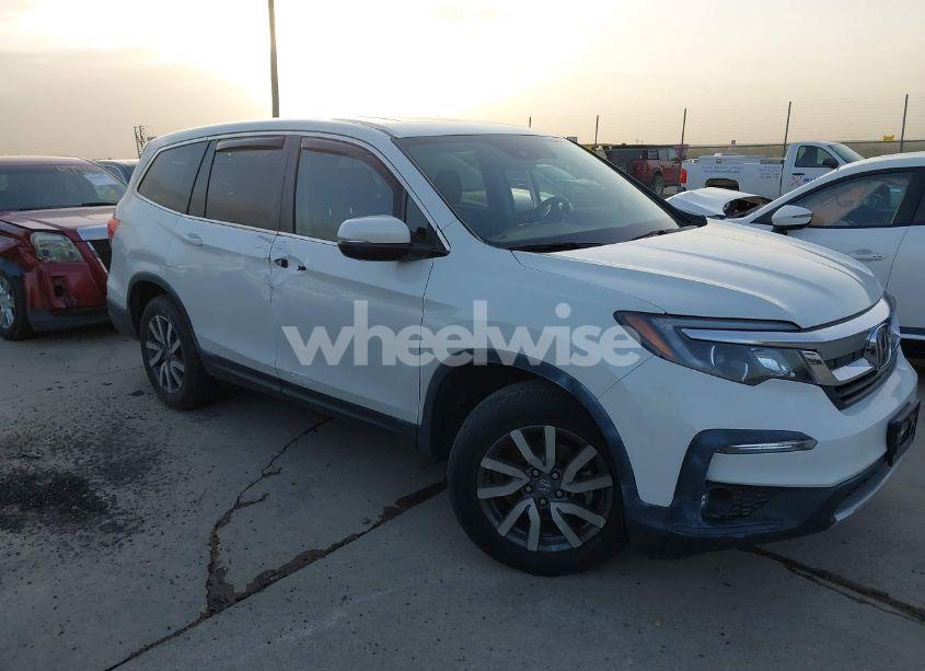 2021 Honda Pilot 2WD EX-L (VIN 5FNYF5H51MB037404) main photo