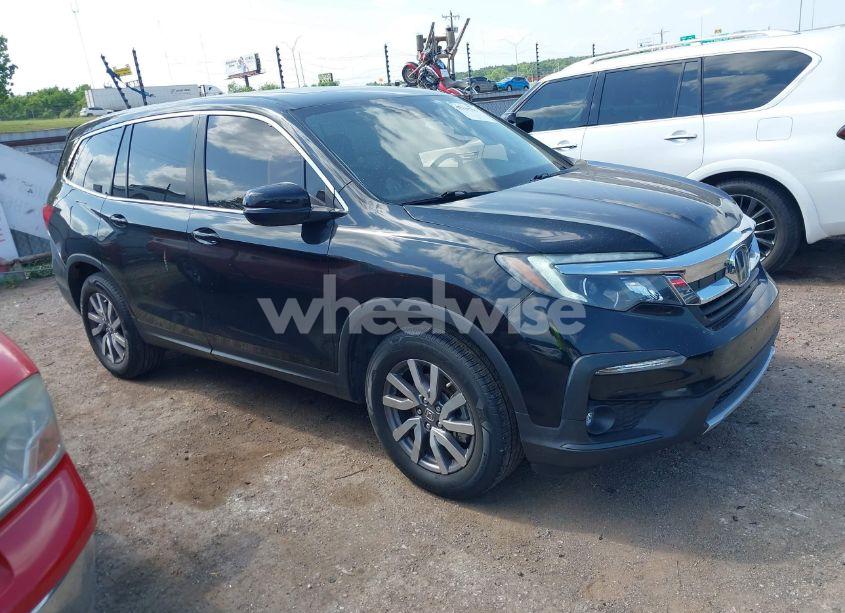 2021 Honda Pilot 2WD EX-L (VIN 5FNYF5H52MB009644) main photo