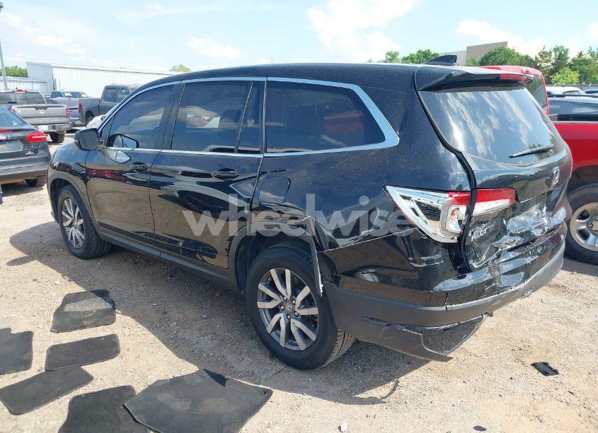 Photo 3 of 2021 Honda Pilot 2WD EX-L (VIN 5FNYF5H52MB009644)