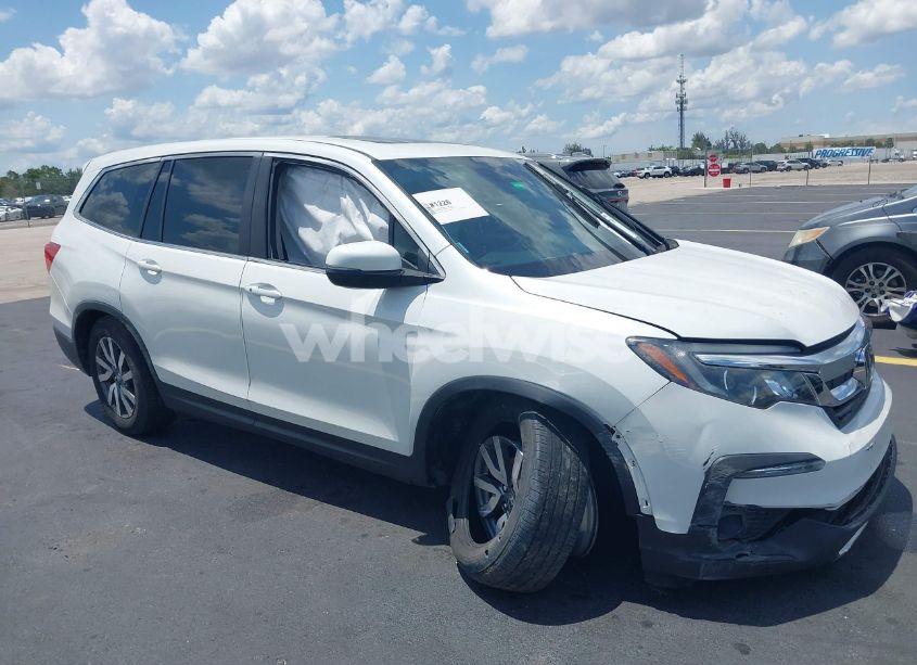 2021 Honda Pilot 2WD EX-L (VIN 5FNYF5H52MB039338) main photo