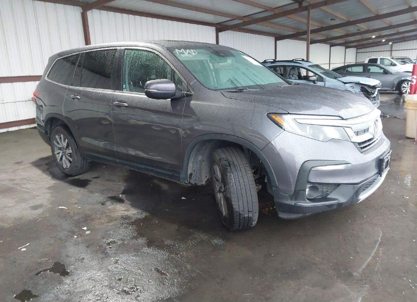 2022 Honda Pilot 2WD EX-L (VIN 5FNYF5H52NB017003) main photo