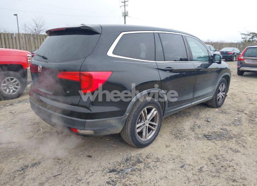 Photo 4 of 2017 Honda Pilot EX-L (VIN 5FNYF5H53HB018858)