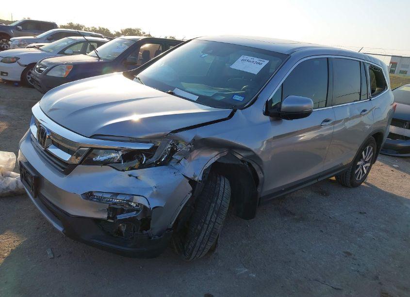 Photo 2 of 2021 Honda Pilot 2WD EX-L (VIN 5FNYF5H53MB045911)