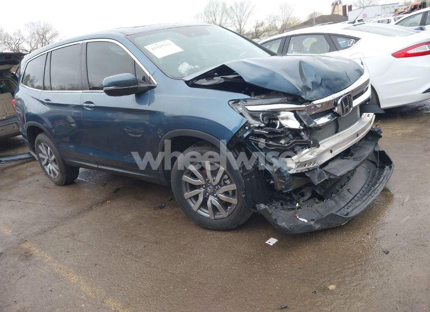 2022 Honda Pilot 2WD EX-L (VIN 5FNYF5H53NB006219) main photo