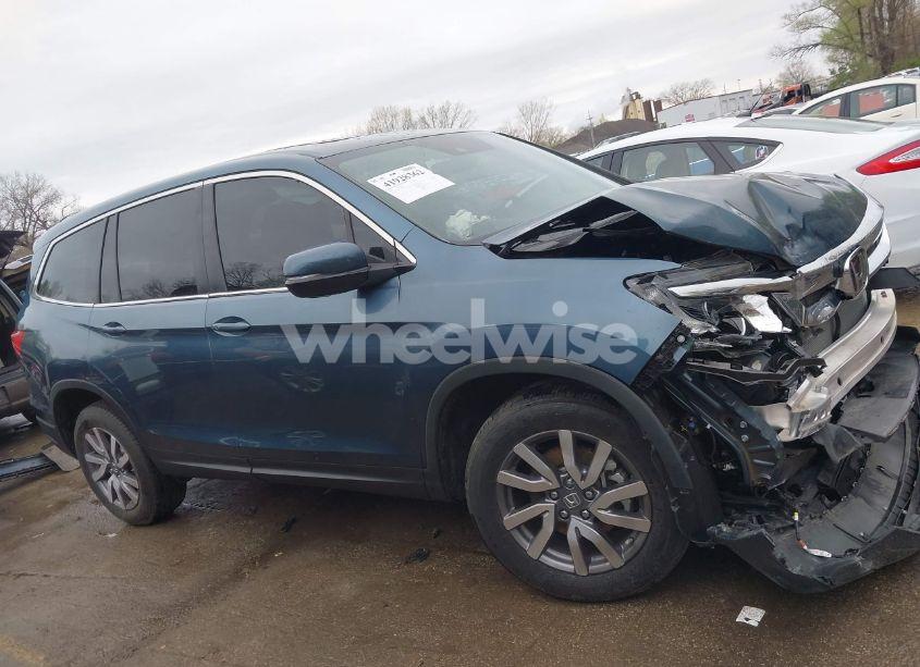 Photo 14 of 2022 Honda Pilot 2WD EX-L (VIN 5FNYF5H53NB006219)