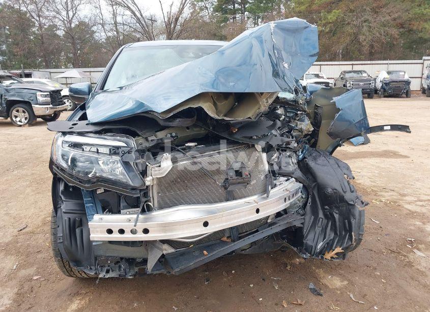 Photo 12 of 2022 Honda Pilot 2WD EX-L (VIN 5FNYF5H53NB009508)