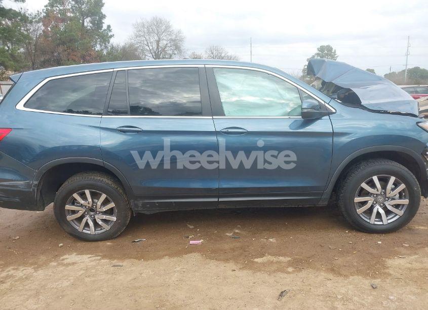 Photo 13 of 2022 Honda Pilot 2WD EX-L (VIN 5FNYF5H53NB009508)