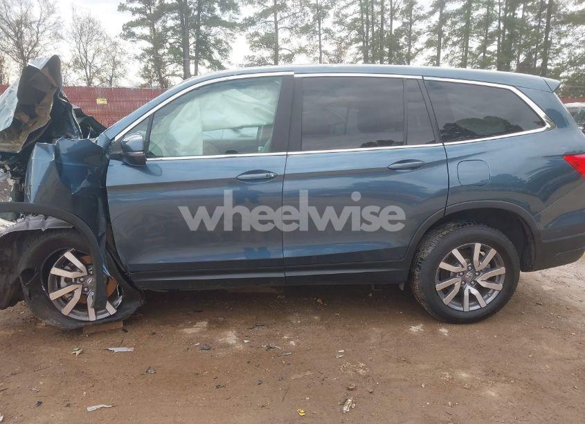 Photo 14 of 2022 Honda Pilot 2WD EX-L (VIN 5FNYF5H53NB009508)