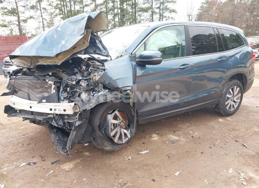 Photo 2 of 2022 Honda Pilot 2WD EX-L (VIN 5FNYF5H53NB009508)