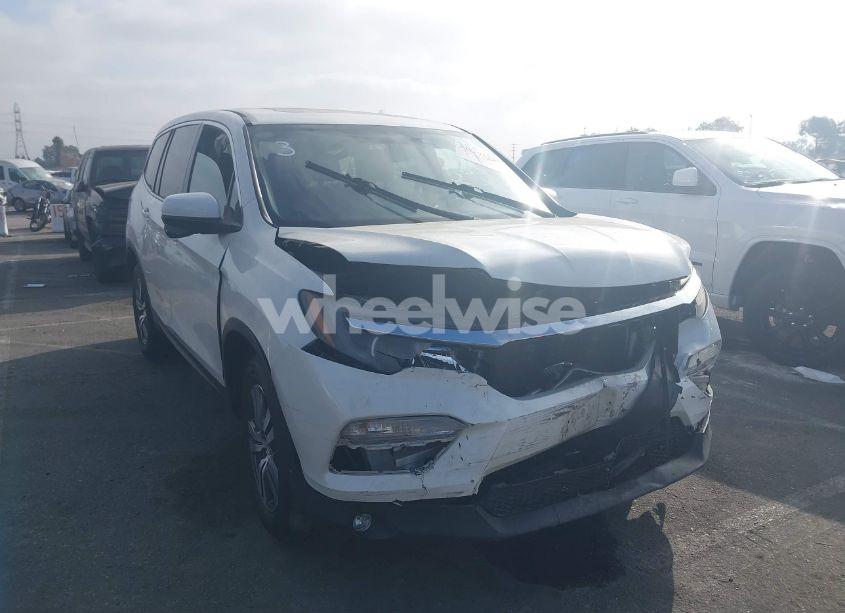 2016 Honda Pilot EX-L (VIN 5FNYF5H54GB043363) main photo