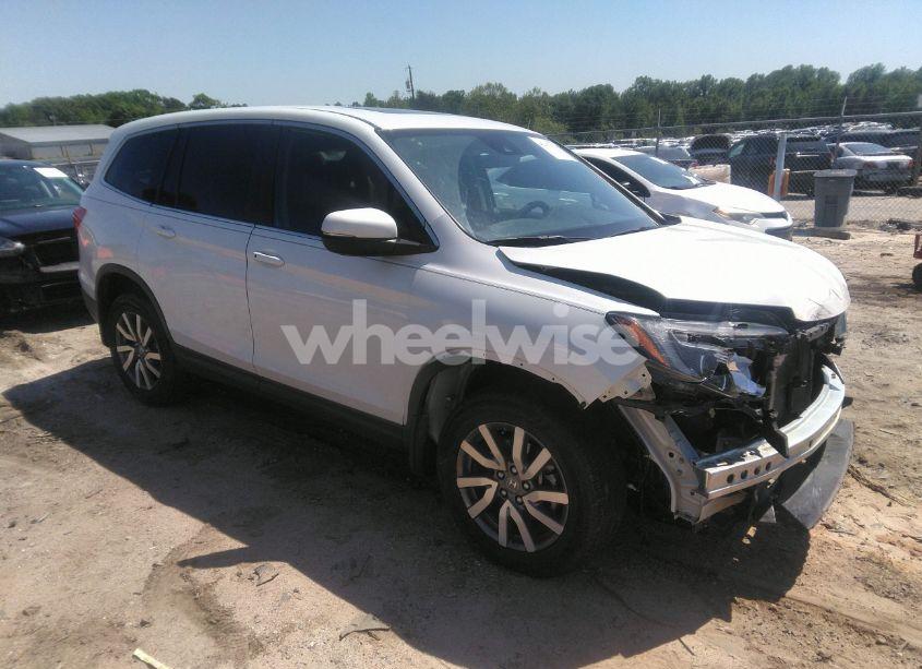 2021 Honda Pilot 2WD EX-L (VIN 5FNYF5H54MB031807) main photo