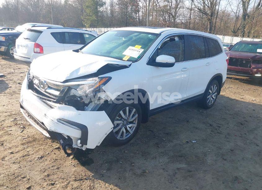 Photo 2 of 2022 Honda Pilot 2WD EX-L (VIN 5FNYF5H54NB036152)