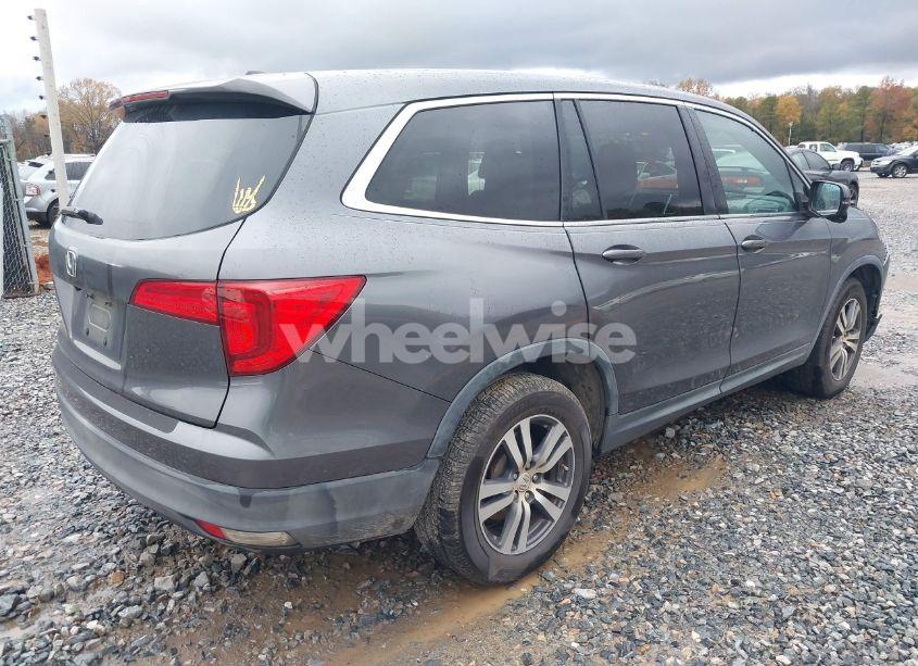 Photo 4 of 2016 Honda Pilot EX-L (VIN 5FNYF5H55GB001123)