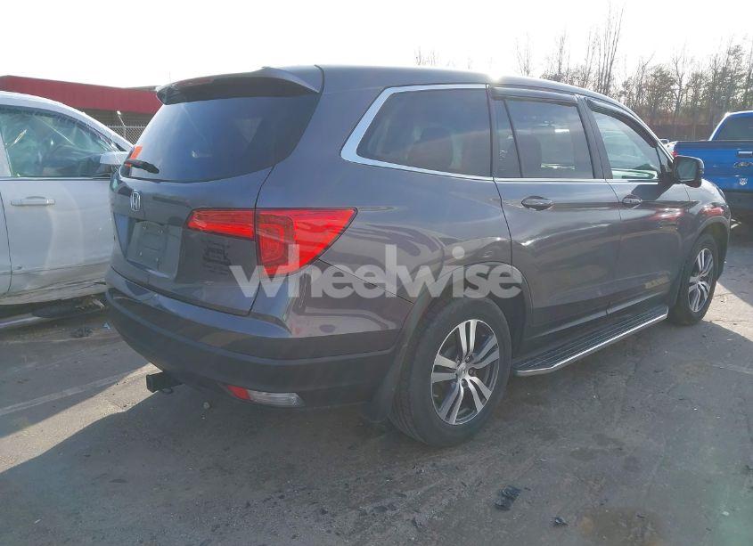 Photo 4 of 2018 Honda Pilot EX-L (VIN 5FNYF5H55JB027955)