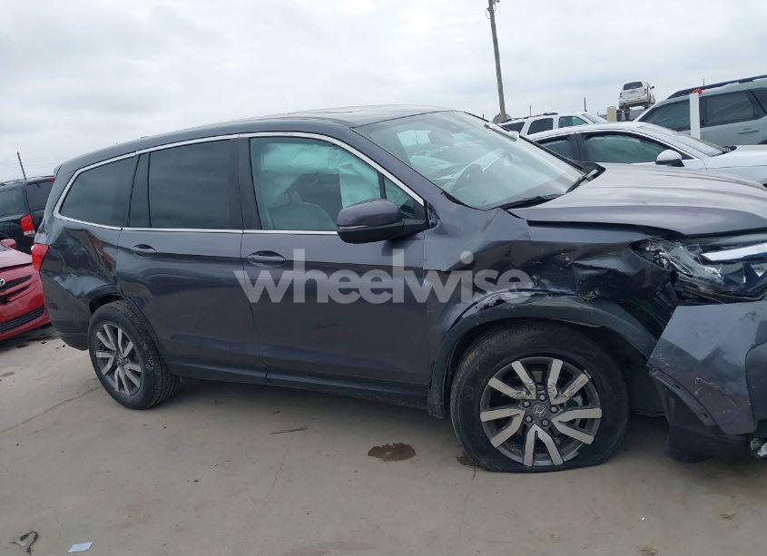 Photo 14 of 2022 Honda Pilot 2WD EX-L (VIN 5FNYF5H55NB000986)