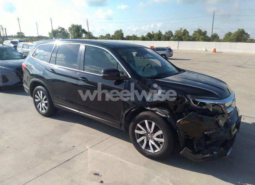 2022 Honda Pilot 2WD EX-L (VIN 5FNYF5H55NB003547) main photo