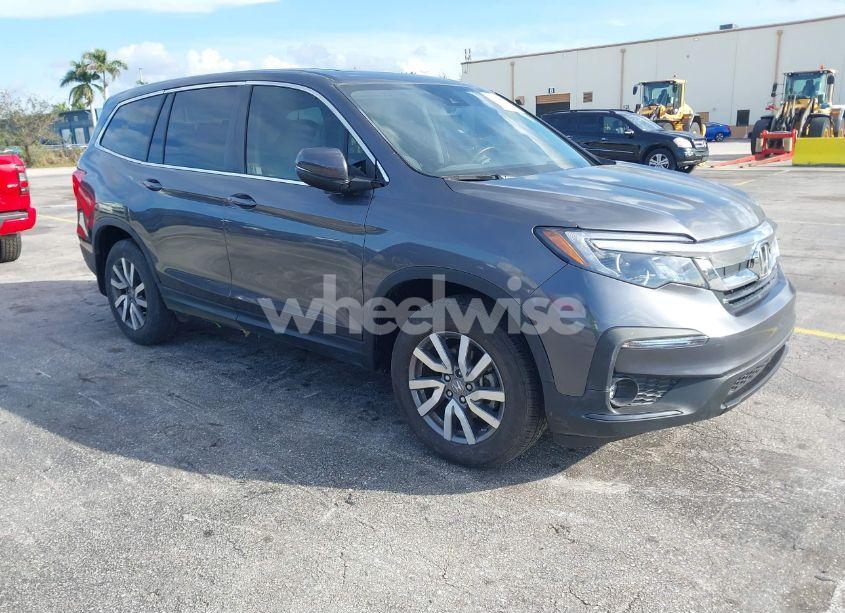 2021 Honda Pilot 2WD EX-L (VIN 5FNYF5H56MB011624) main photo