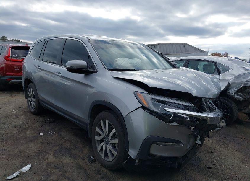 2021 Honda Pilot 2WD EX-L (VIN 5FNYF5H56MB043201) main photo