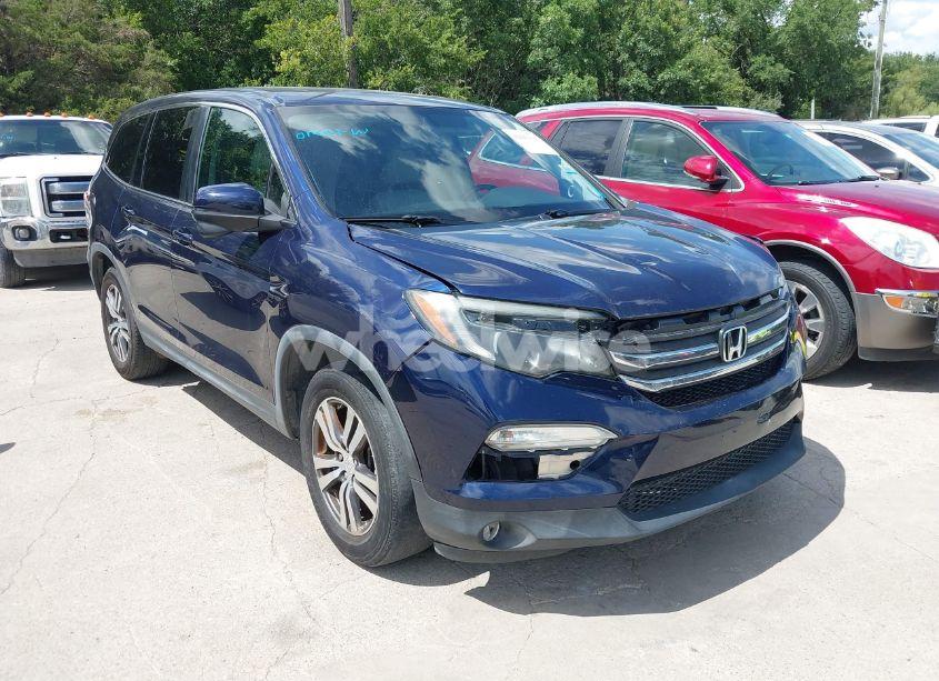 2017 Honda Pilot EX-L (VIN 5FNYF5H57HB025053) main photo