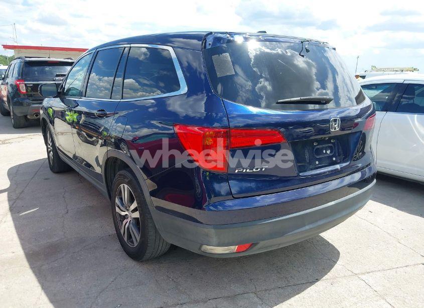 Photo 3 of 2017 Honda Pilot EX-L (VIN 5FNYF5H57HB025053)