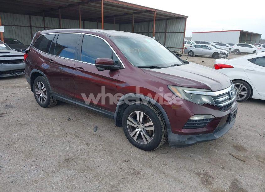 2016 Honda Pilot EX-L (VIN 5FNYF5H58GB026209) main photo