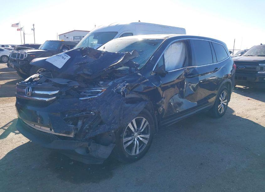 Photo 2 of 2016 Honda Pilot EX-L (VIN 5FNYF5H58GB046055)