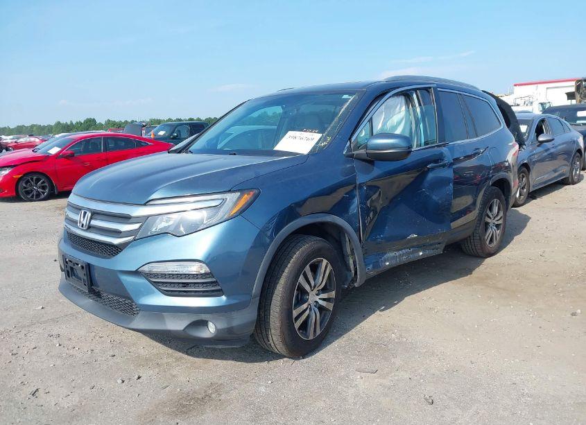 Photo 2 of 2017 Honda Pilot EX-L (VIN 5FNYF5H58HB008598)