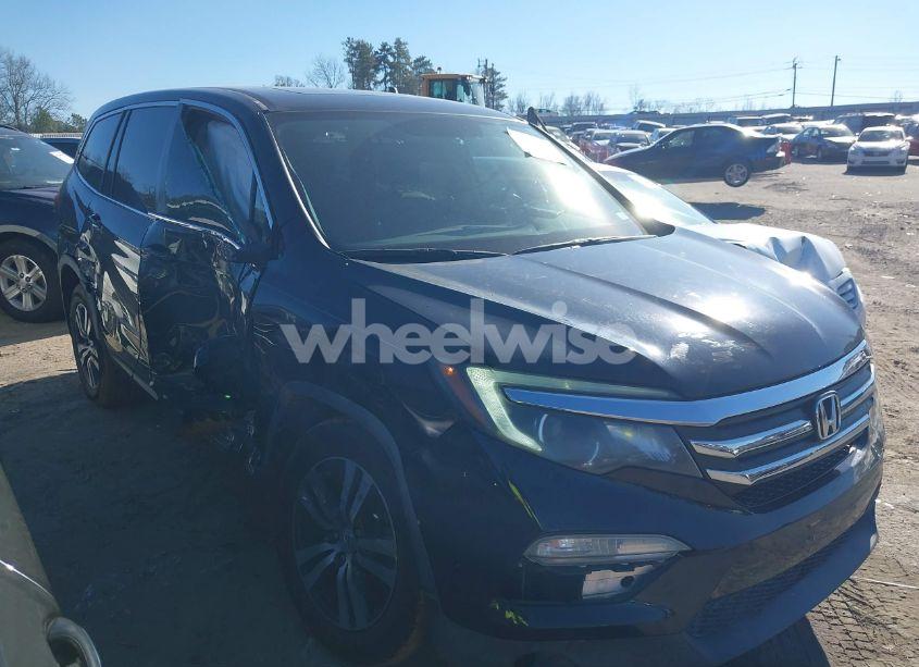 2016 Honda Pilot EX-L (VIN 5FNYF5H59GB005482) main photo