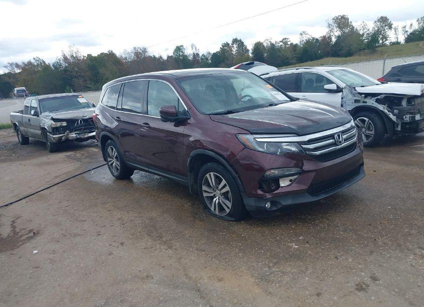 2017 Honda Pilot EX-L (VIN 5FNYF5H59HB008562) main photo