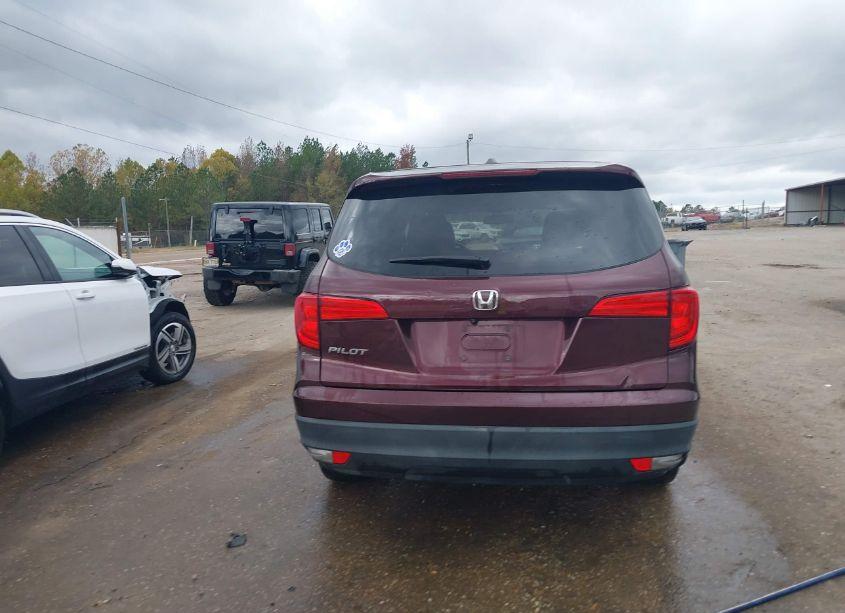 Photo 16 of 2017 Honda Pilot EX-L (VIN 5FNYF5H59HB008562)