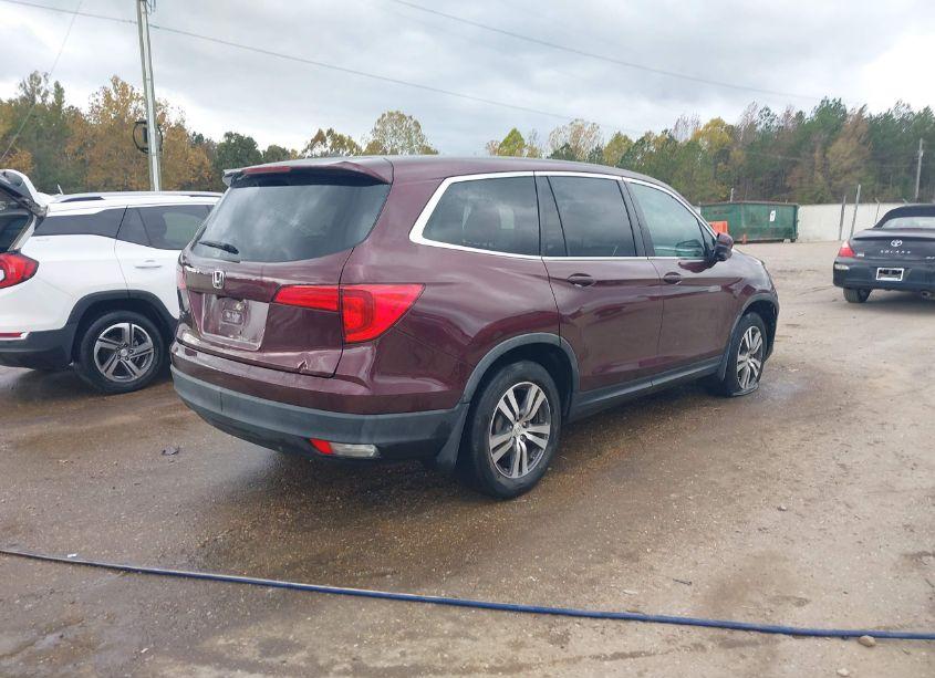 Photo 4 of 2017 Honda Pilot EX-L (VIN 5FNYF5H59HB008562)